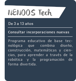 Programa Nenoos Tech, programa educativo de base tecnológica